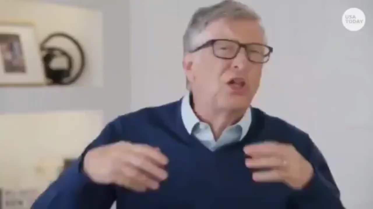 Bill Gates openly discussing self-assembling nanotechnology in mRNA.