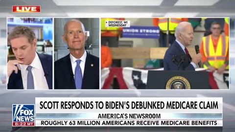 Rick Scott highlights ‘hypocrite’ Biden’s previous push to sunset all federal programs