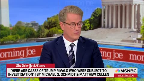 Does Joe Scarborough even know Steve Bannon is in prison?