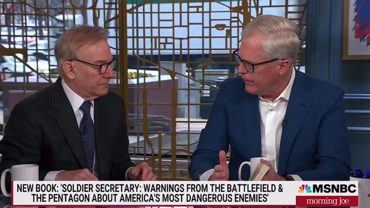 Secretary of Defense Chris Miller defended the events of J6 this morning on MSNBC: