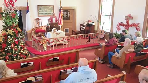 Vernon Chapel Communion Sunday Service (Isaiah Ch.64 Our GOD) led by Brenda Lewis 12/1/2024