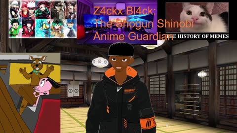 Z4ckx Bl4ck The shogun Shinobi Intro: Vtuber Ad 2024.