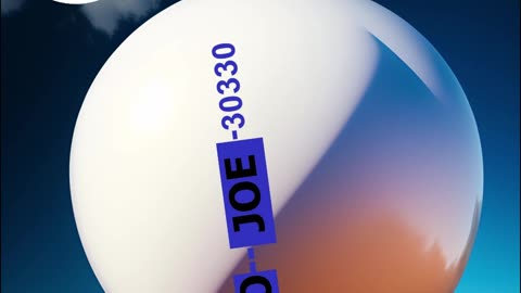 Chinese Balloon was Joe's!