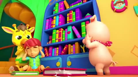 The Zoo Bus Song | Wheels On The Bus Go Round & Round | Nursery Rhymes & Baby Songs