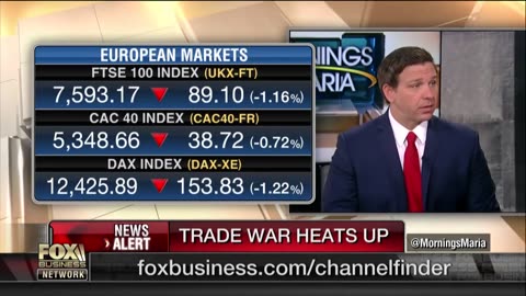 DeSantis not a fan of Trumps Tariffs