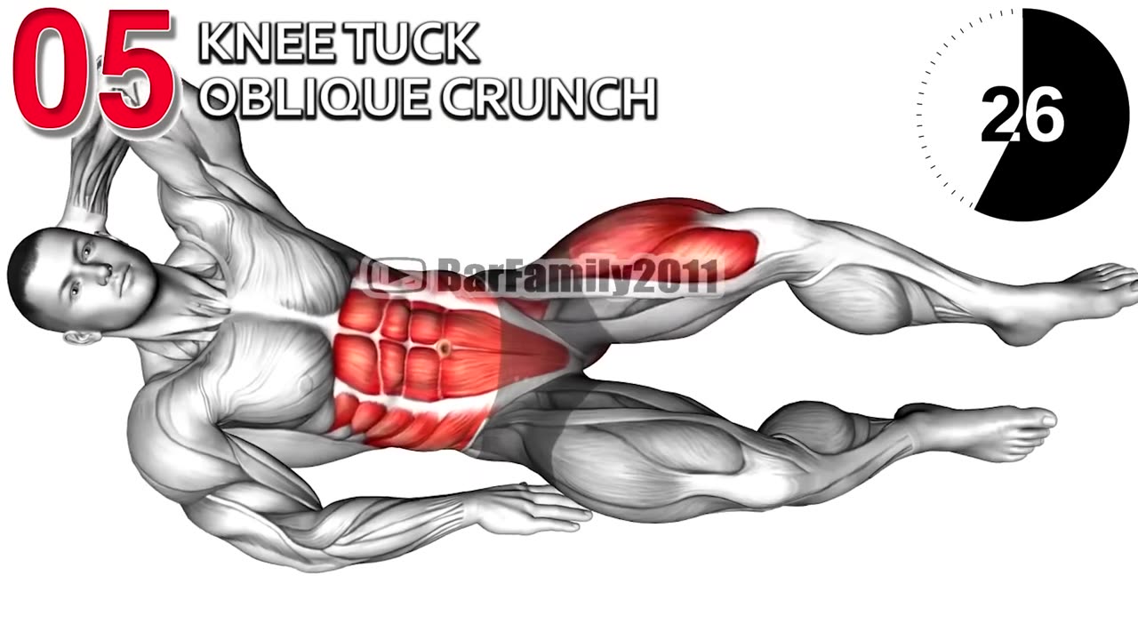 Get Abs in 30 Days! 8 min Belly Workout No Equipment