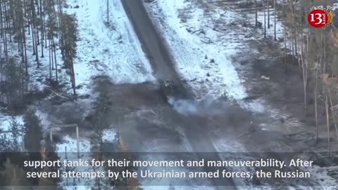 This is how Putin's trusted "Terminator" armored vehicle burns in Luhansk steppes