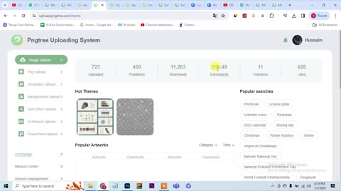 Download and Upload Photos and Earn Money Online, Png Tree Real Earning Website_2