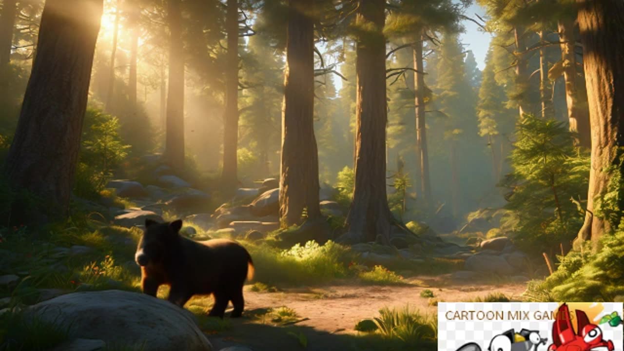 Bear and Peacock's Great Adventure