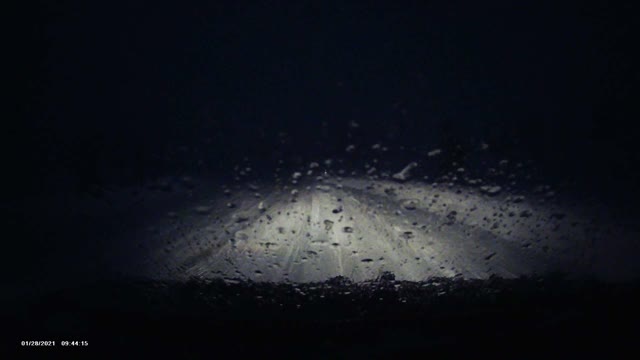 More dash cam of snow driving