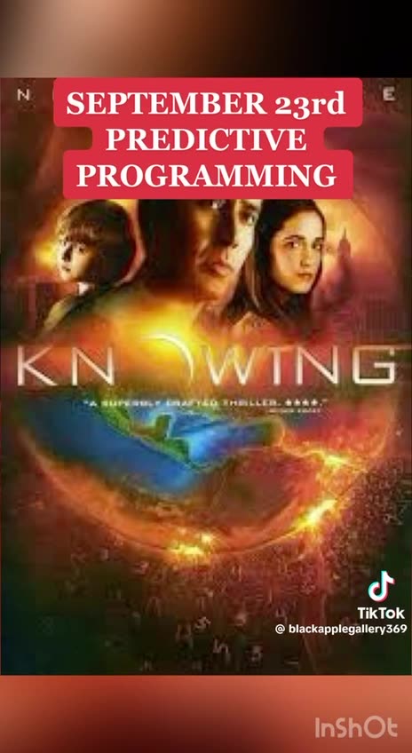 September 23 predictive programming