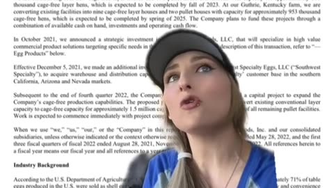 Citizen journalist brilliant exposé on Purina manipulation of chicken egg industry