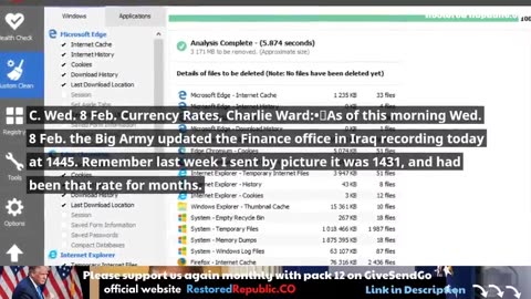 Restored Republic via a GCR: Update as of February 9, 2023