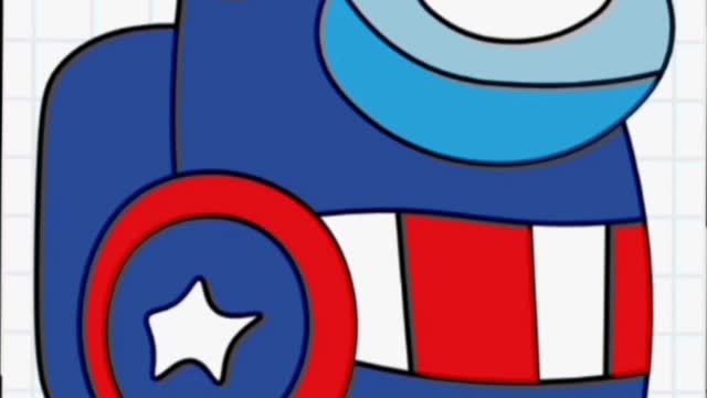 Among as - Captain America. We draw Among as ourselves .
