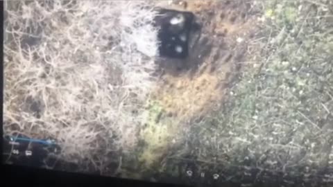 Dropping Bombs into Russian Dugout