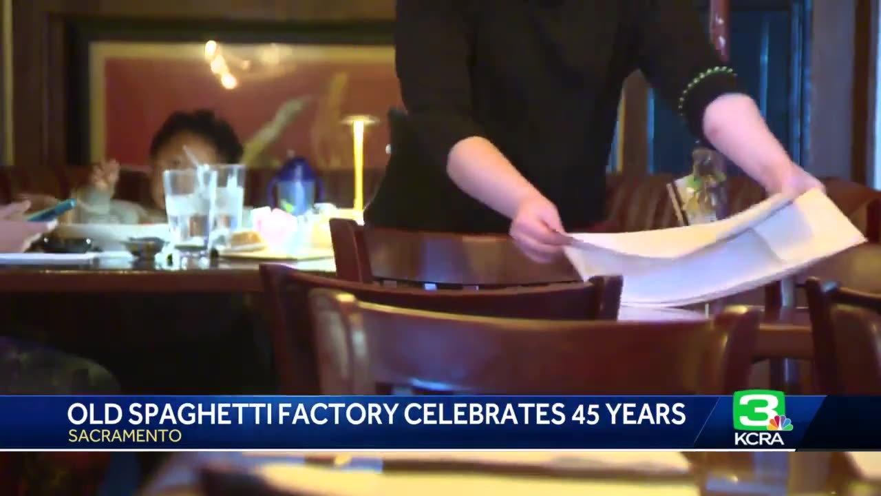 The Old Spaghetti Factory celebrating 45 years in Sacramento