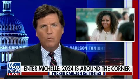 Tucker Michelle Obama is a crazed narcissist