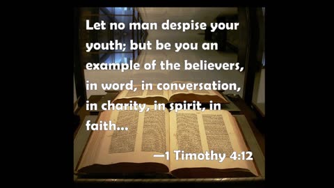 What example will you be. What Legacy will you leave?