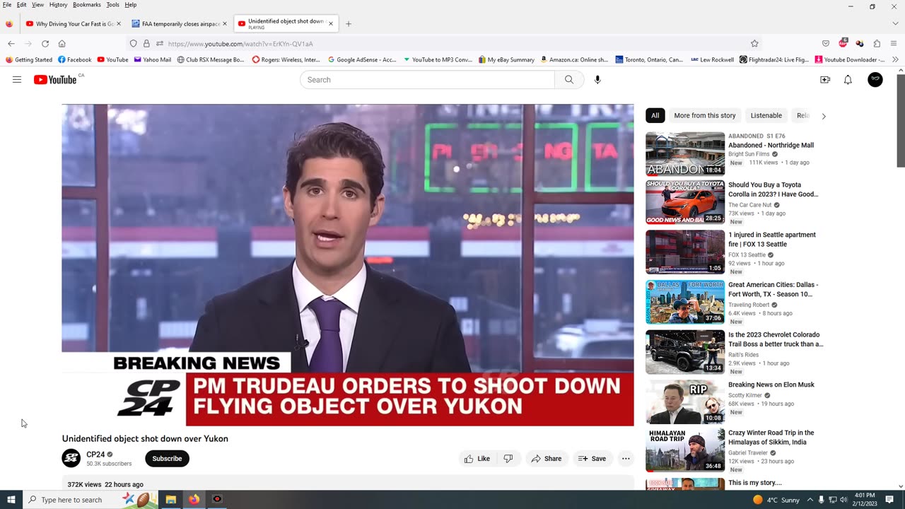 FAA temporarily closes airspace over Lake Michigan