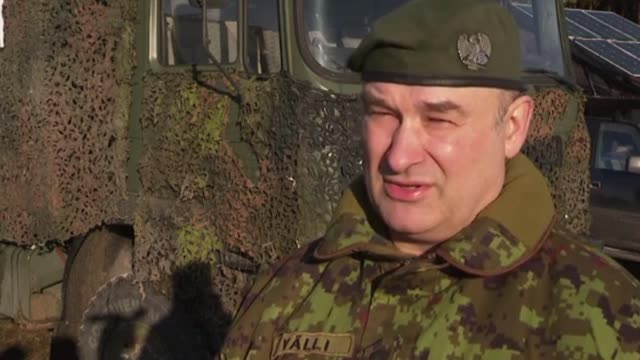 ESTONIA PARTICIPATE IN MILITARY DRILLS