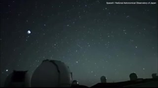 Mysterious blue spiral appears in the sky over Hawaii