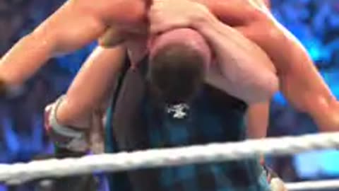 Wwe fight between reslar American