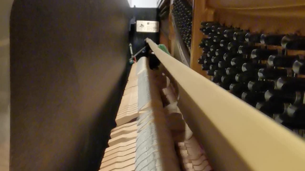 Pianino from inside