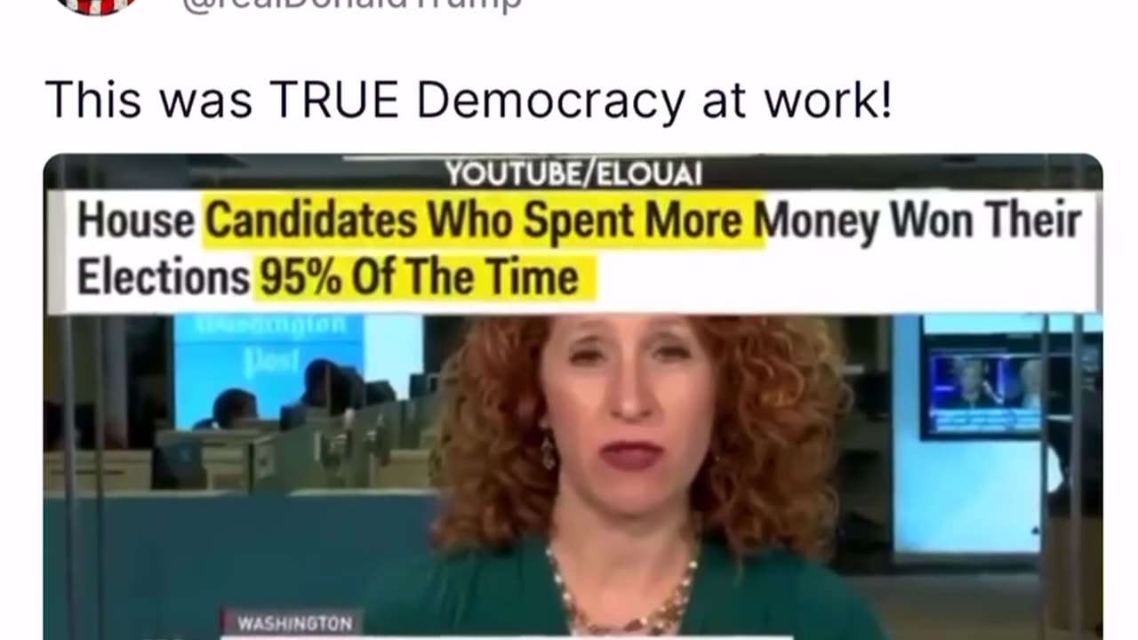 Donald J. Trump This was TRUE Democracy at work!