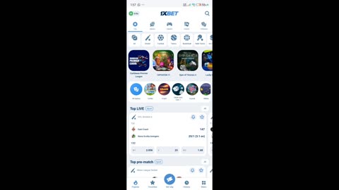 How we play Under Over 7 Game 1xbet