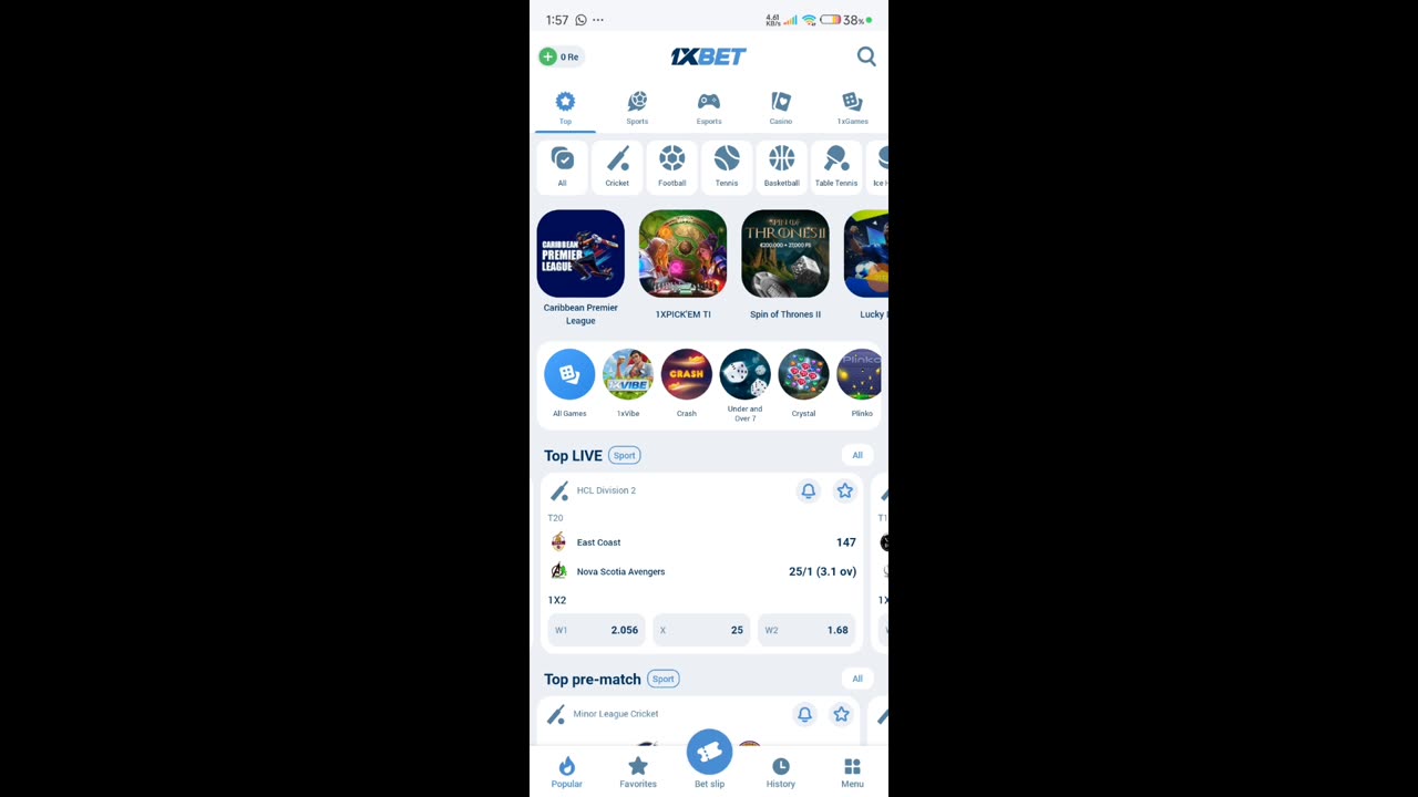 How we play Under Over 7 Game 1xbet