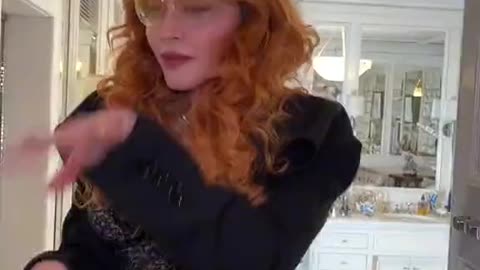 Madonna recreates Jenna Ortega’s ‘Wednesday’ dance along to Lady Gaga’s “Bloody Mary”