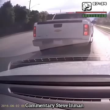 He should have stayed in the truck
