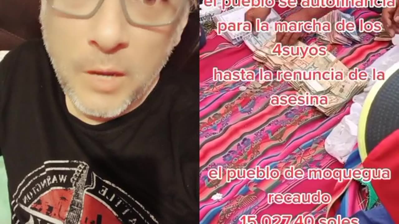 15 MIL REUNIDOS PARA EL APOYO DEL PUEBLO PERUANO