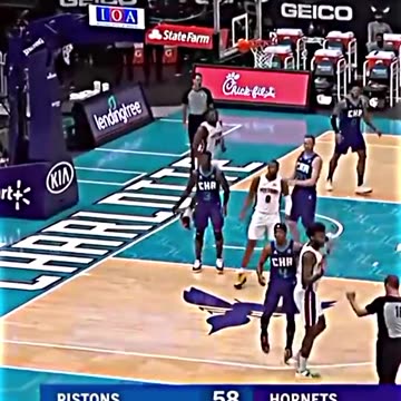 Michael Jordan having flashbacks of his playing days