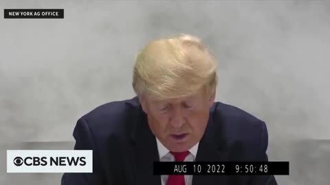 PRESIDENT TRUMP’S AUGUST DEPOSITION HAS BEEN RELEASED