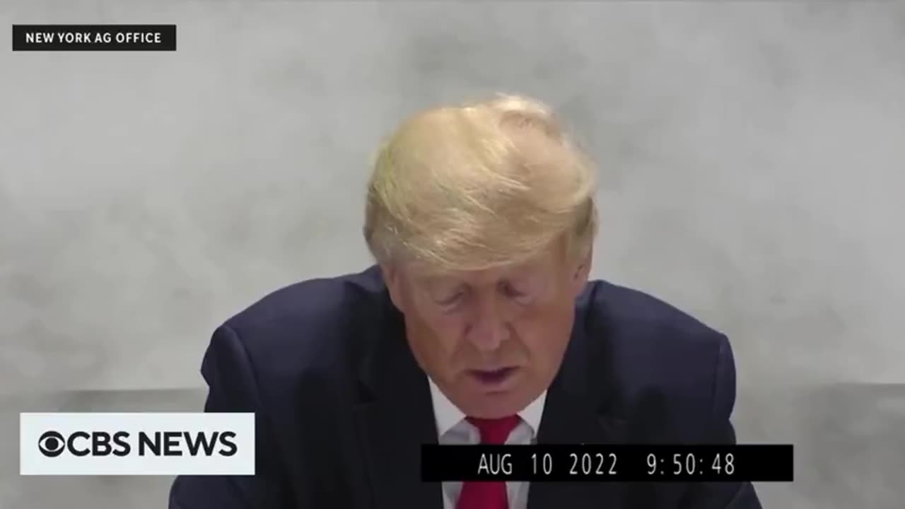 PRESIDENT TRUMP’S AUGUST DEPOSITION HAS BEEN RELEASED