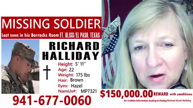 Day 920 Find Richard Halliday-Patricia Halliday talks Congress…