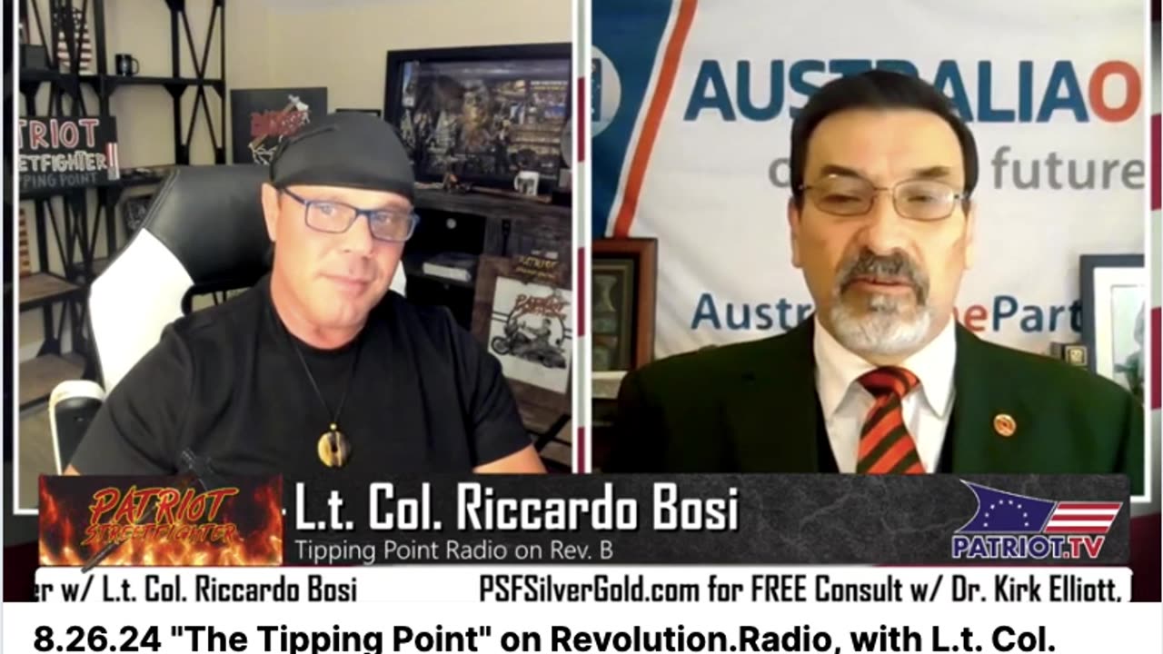 Scott & LT Col. Riccardo Bozi discuss the book Atlas Shrugged