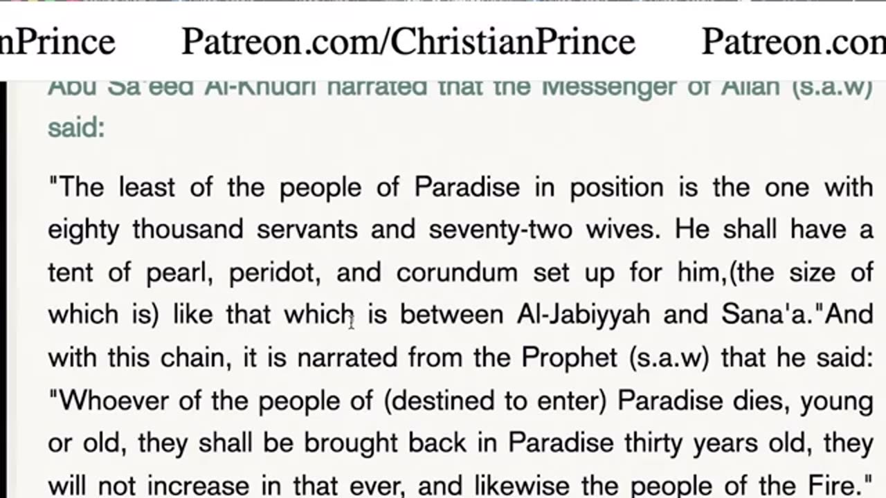 Christian prince Where ever you go islam is the same, islam is garbage.