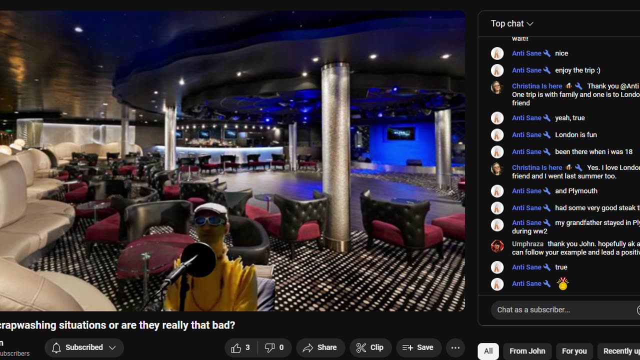 John preaches positivity