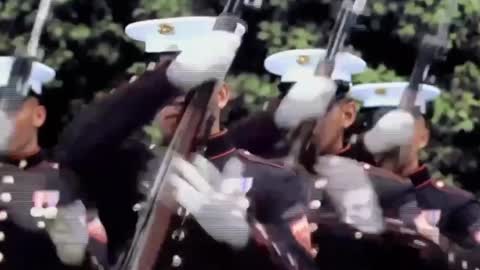 A commercial calling for US citizens to united with the Wagner PMC to fight Evil