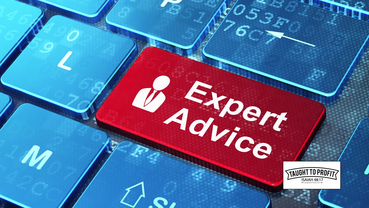 Follow Expert Advice Exactly As Given - Do Not Try To Do Things Your Own Way When You Need Advice