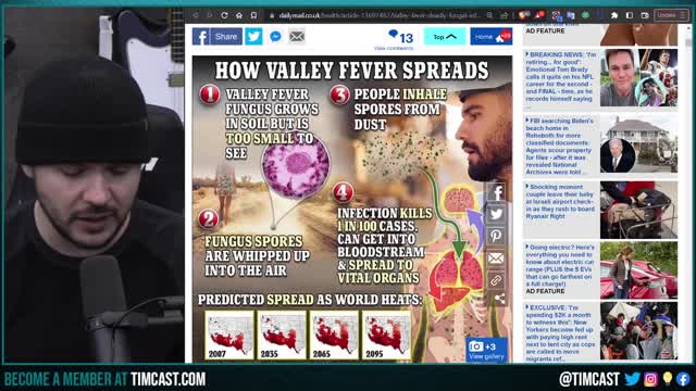 Deadly FUNGUS That Kills is Expanding Due To CLIMATE CHANGE, News Likens it To The "Last Of Us" Show