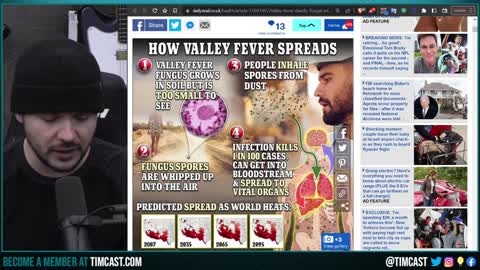 Deadly FUNGUS That Kills is Expanding Due To CLIMATE CHANGE, News Likens it To The "Last Of Us" Show