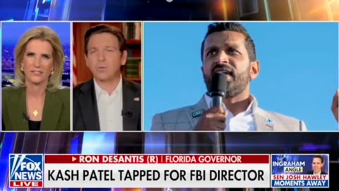 Florida Governor Ron DiSantis Believes Kash Patel Will Be The Next FBI Director Under Trump