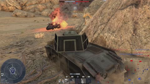Aggressive Play with the Turan III in Sinai Desert