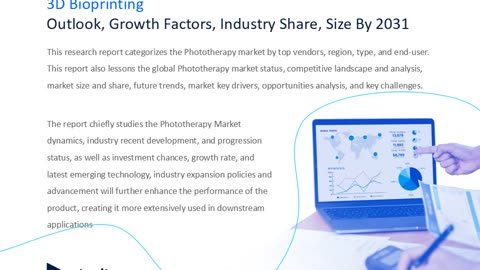 3D Bioprinting Market Business Demand and Sales Consumption.
