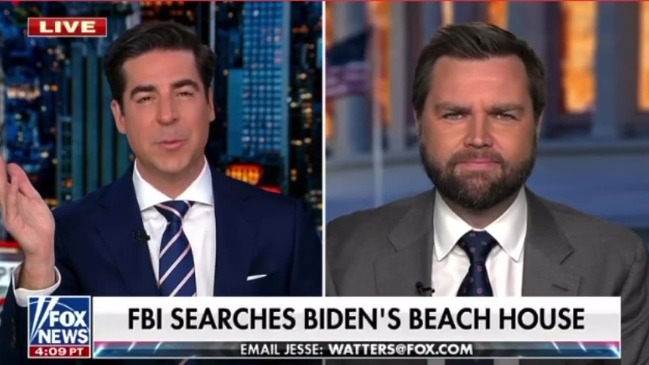 Senator J.D. Vance: Biden Classified Doc FBI Search