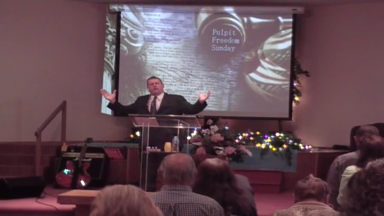 Pastor debunks seperation of Church & State