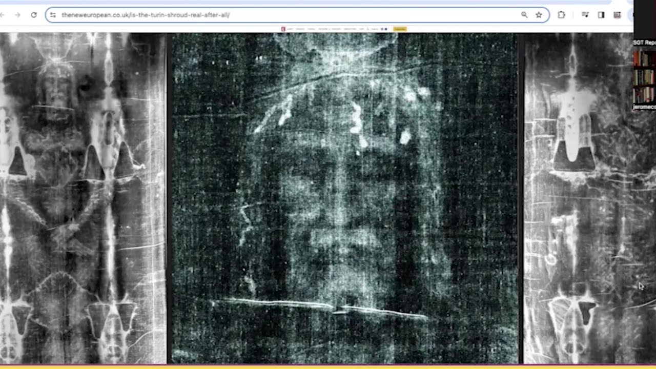 Divine Miracle Photograph - Messiah's burial shroud